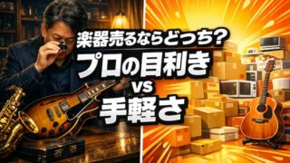 楽器の買取屋さんとハードオフの楽器買取を徹底比較！おすすめはどっち？ 