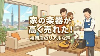 楽器の買取屋さん福岡店の口コミやレビュー！実際の評判を徹底解説 