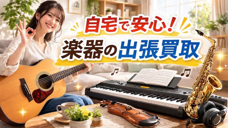 楽器の買取屋さん高松店のリアルなレビューと口コミ！出張査定の評判を徹底調査 