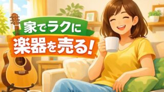 楽器の買取屋さんは持ち込みより出張買取がおすすめな理由【負担を軽減】 